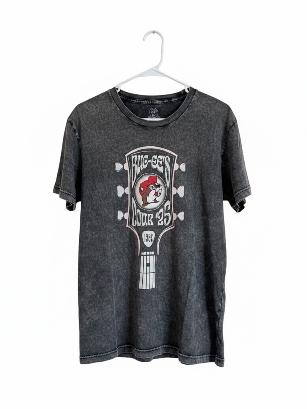 Black Buc-ee’s Tour 2025 Graphic Short Sleeve Tee